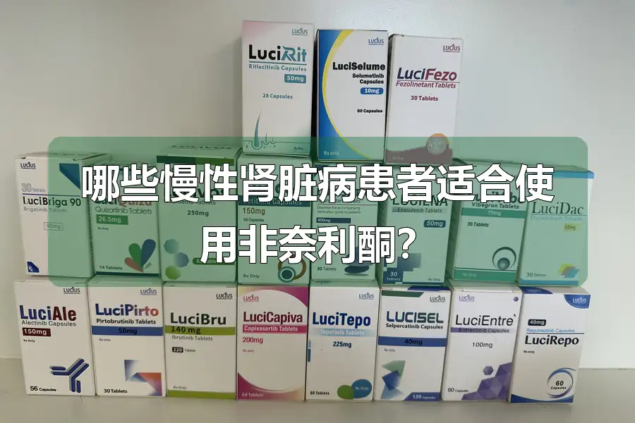 哪些慢性肾脏病患者适合使用非奈利酮？